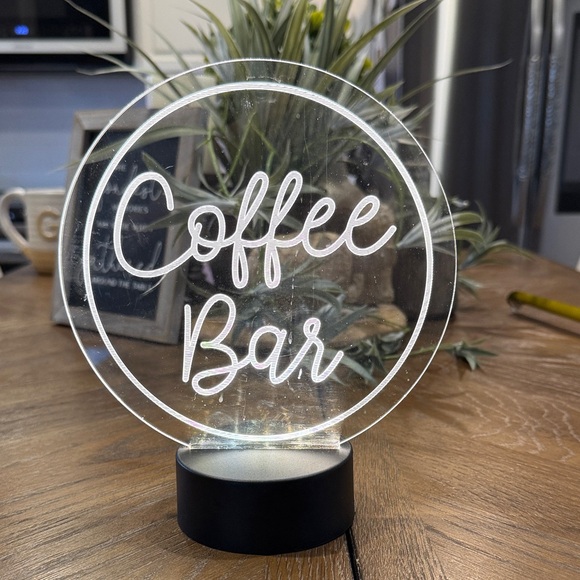 Other - LED Coffee Bar Sign